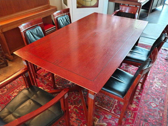 Image 1 of Mesa de comedor Art Déco Sullivan Schuitema