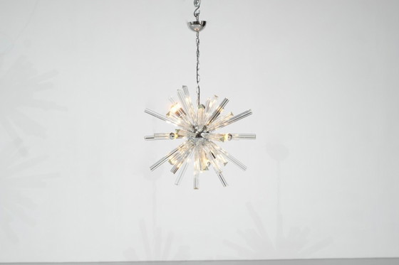 Image 1 of Sputnik pendant light in Murano glass, Italy.