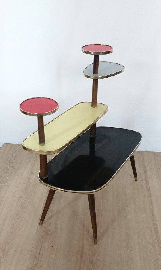 Image 1 of Fifties plant table with 5 tiers