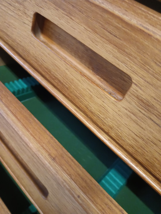 Image 1 of Vintage chest of drawers, Dyrlund. Many beautiful details.