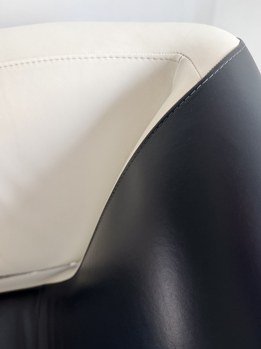 Divano di design Leolux Arabella a 3 posti – in pelle – in ottime condizioni