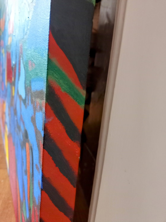 Image 1 of STRANGE LANDSCAPE 70 x 90 cm Pittura acrilica