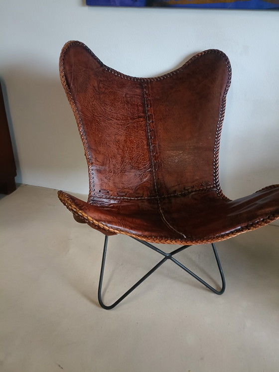 Image 1 of Sedia a farfalla vintage