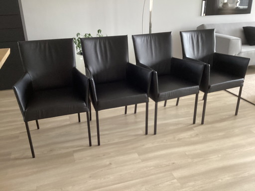Quatre chaises de salle à manger, marque Bert Plantagie