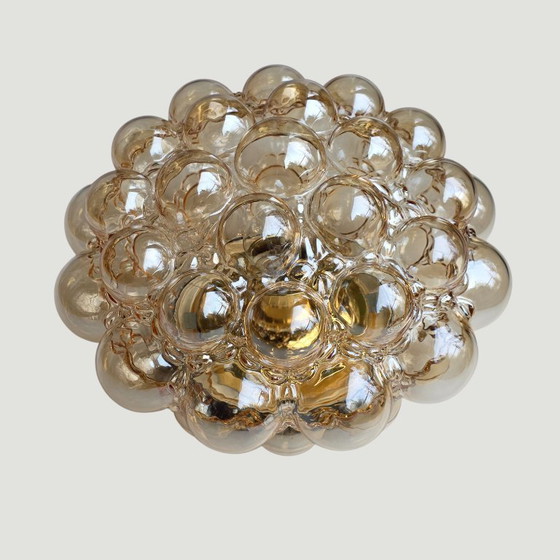 Image 1 of Lampada da parete/plafoniera vintage Bubble – Glashütte Limburg – Helena Tynell – Ø 29 cm – Germania - lampada da soffitto