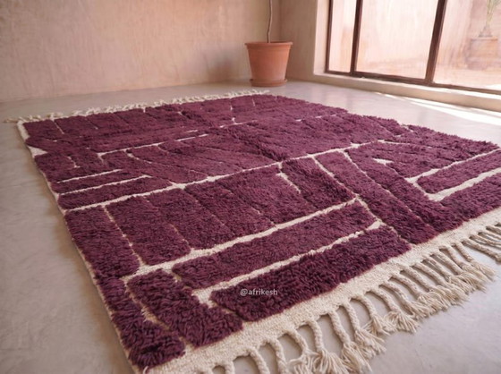 Luxe handgemaakt Berber vloerkleed 200/300cm – Vloerkleden en tapijten, Wool (photo 4 of 8)