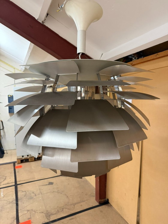 Louis Poulsen PH Artichoke 84 cm – 2 Pieces – Pendant lamps, Chrome (photo 6 of 8)