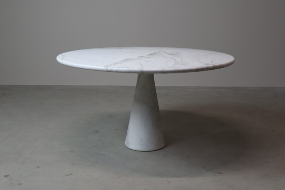 Image 1 of Angelo Mangiarotti ‘M1’ Dining Table in Solid Carrara Marble