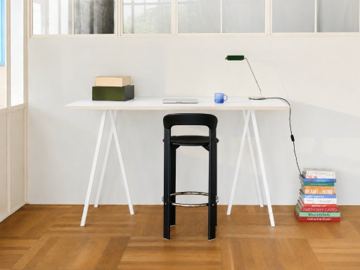 Tavolino alto HAY Loop | Nuovo | Bianco