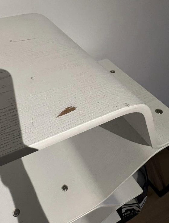 Image 1 of Estantería/organizador/separador de ambientes blanco poligonal fabricado por Made