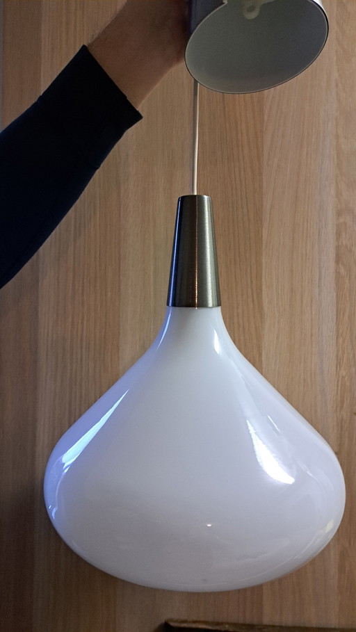 Lampada a sospensione soffiata a mano