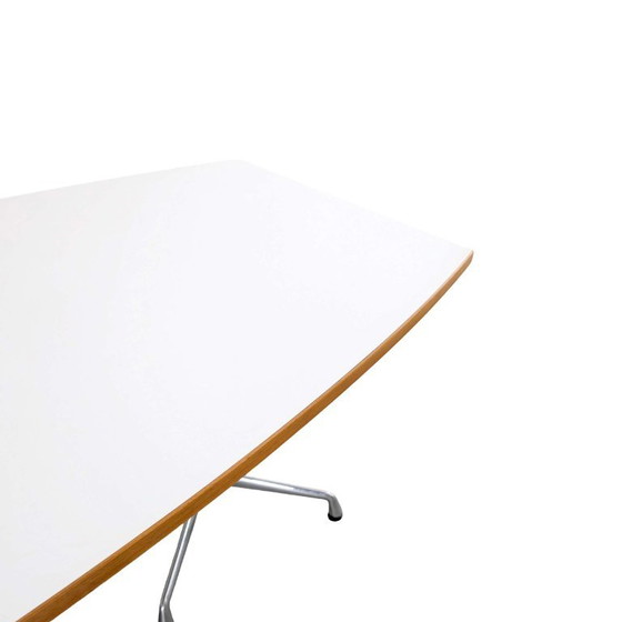 Mesa de conferencia Eames Segmented Table Vitra Original Midcentury, Mesas de conferencia, Madera, Blanco (foto 7 de 9)