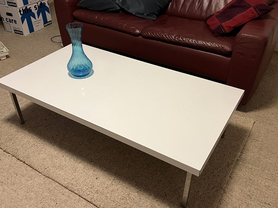 Image 1 of Vintage witte salontafel