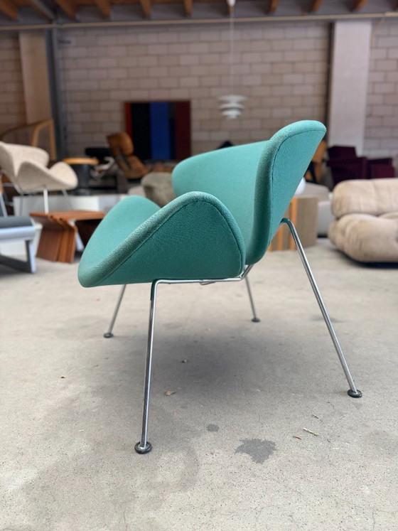 Rodaja de naranja Artifort (verde) – Sillones, Textile, Metal (photo 8 of 12)