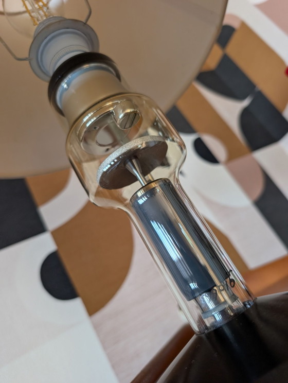 Vintage Röntgenbuis ( Philips ) design Lamp – Tafellampen, IJzer, Glas (photo 9 of 9)