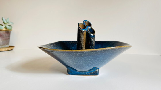 Image 1 of Vaso in ceramica geometrica vintage