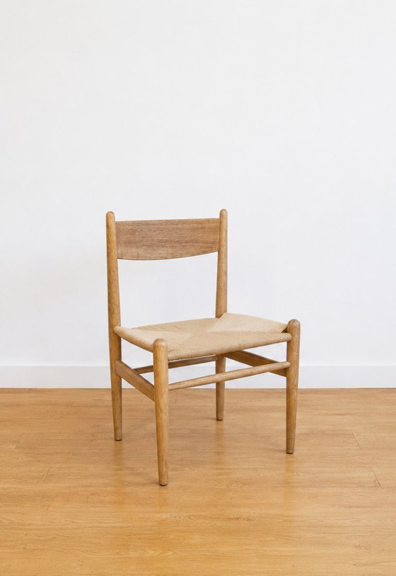 Image 1 of Lot de 2 chaises de salle à manger Hans J. Wegner CH36 pour Carl Hansen & Søn en chêne massif