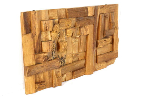 Image 1 of Pannello murale in legno vintage