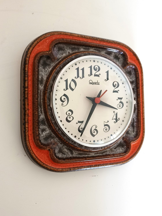 Image 1 of Reloj de cocina Fat Lava de Alemania Occidental