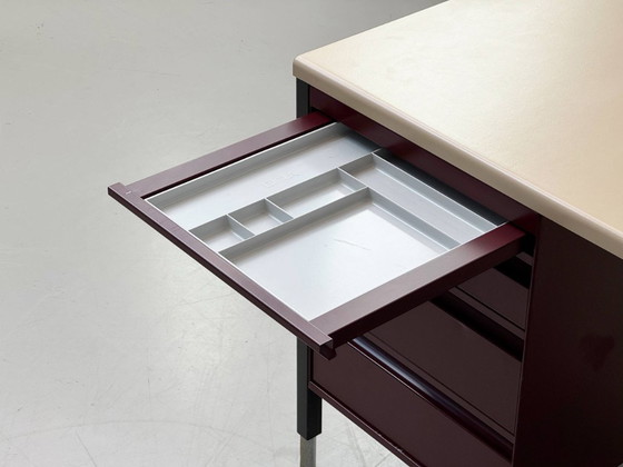 Image 1 of Bigla Schreibtisch aus Stahlrohr mit Metallkorpus, 1970er Jahre