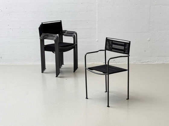 Image 1 of Spaghetti chairs with mesh upholstery by Giandomenico Belotti for Alias