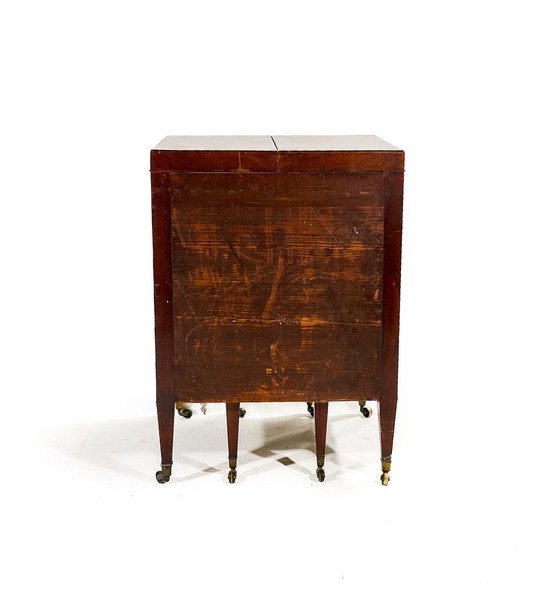 Tocador Inglés de Caoba – William IV, c. 1825-1845 – Barbiere Anglaise Acajou XIX e s, Tocadores, Wood (photo 10 of 10)