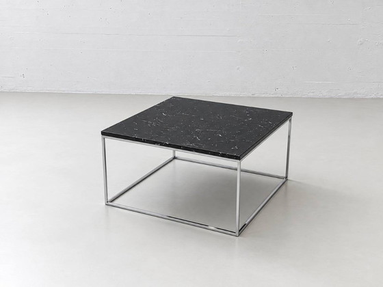 Tavolino da caffè TemaHome Gleam con piano in marmo nero e struttura cromata – Tavolini da caffè, Marble (photo 13 of 15)