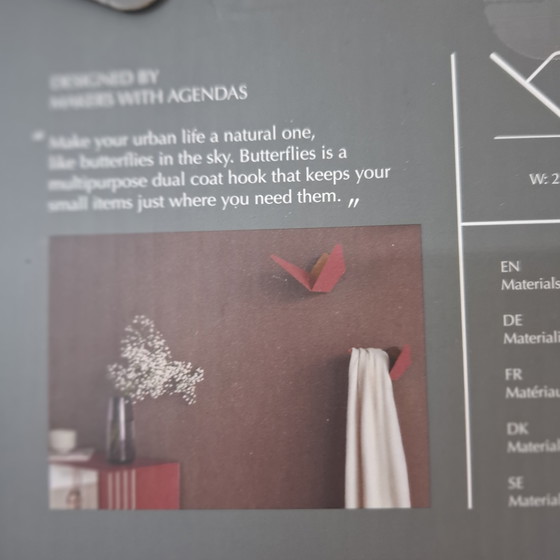 Image 1 of 6 x Umage butterflies ruby red Brand New Items