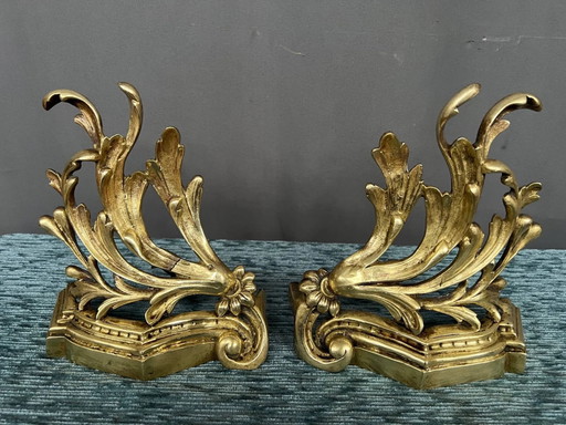 Kaminverzierung. Vergoldete Bronze. – decoratieve objecten (photo 2 of 5)
