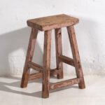 Antieke kruk met roze patina (ca. 1900) #8 – Krukjes (photo 6 of 16)