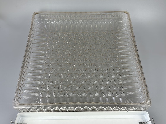 Image 1 of Lampada da soffitto XXL anni '60-'70 Plafoniere in plastica di Ridi Leuchten Germania 