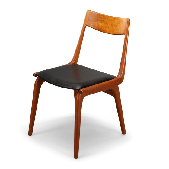 Image 1 of Design danois Chaises Boomerang Modèle 370 par Erik Christensen pour Slagelse Mobelvaerk, Lot de 6