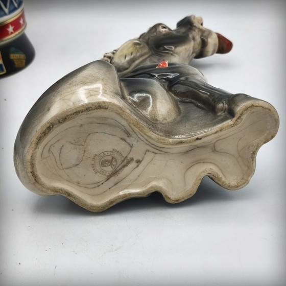 Image 1 of Zoomorphe Eselflasche aus Keramik von Casa Nuova Boccaccio, Italien, 1960er Jahre