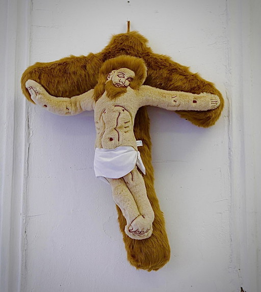 Kunstwerk "Soft Jesus"