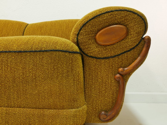 Image 1 of Vintage bank uit de jaren 50, Mid Century Modern, originele bank, Duitsland