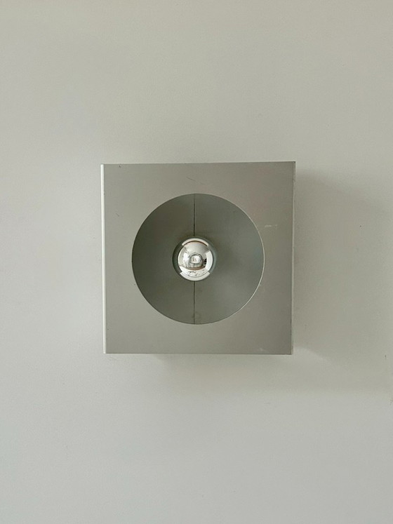 Applique vintage di Guy Bertrand per Disderot, alluminio anodizzato, Francia 1969 – Metal (photo 3 of 7)
