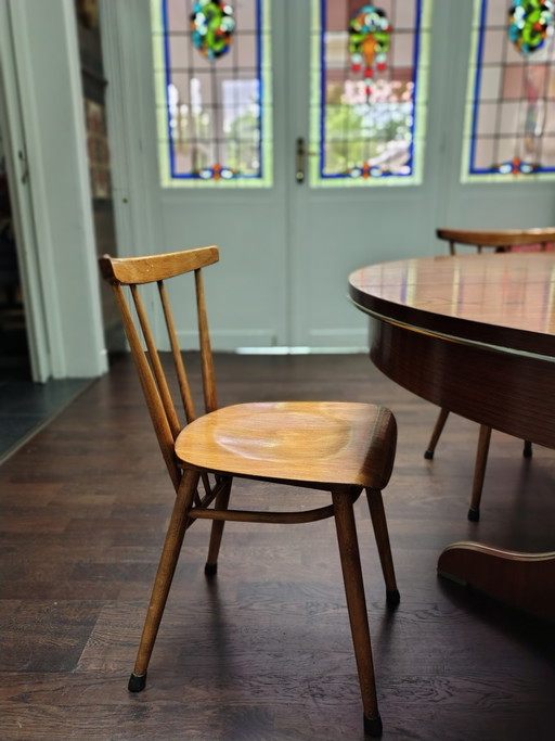 Set di 4 sedie da esterno Ercol, anni '70.