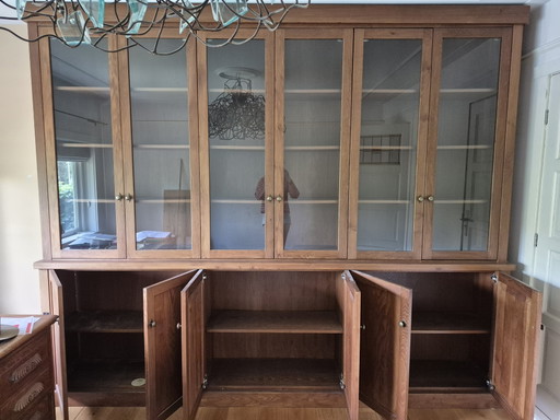 Bibliothèque classique en bois