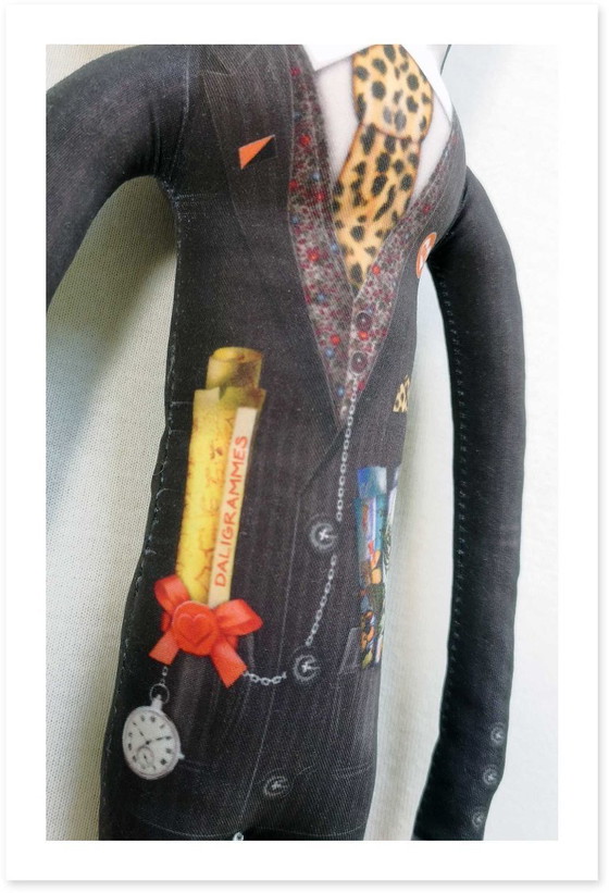 Image 1 of Surrealistische sculptuur van Salvador Dalí | Designer kunstpop | Surrealistisch kunstdecoratieobject