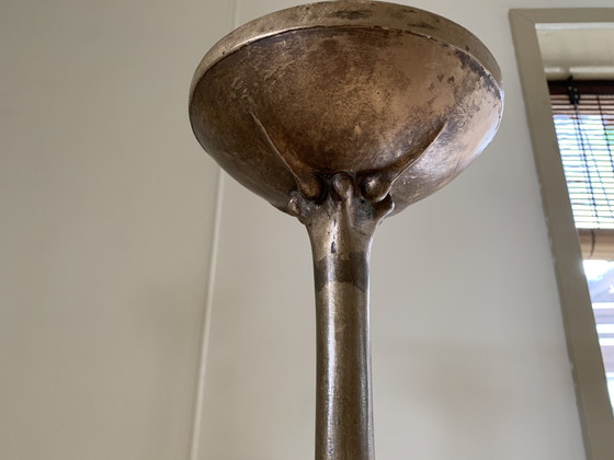 Image 1 of Deux chandeliers en bronze 