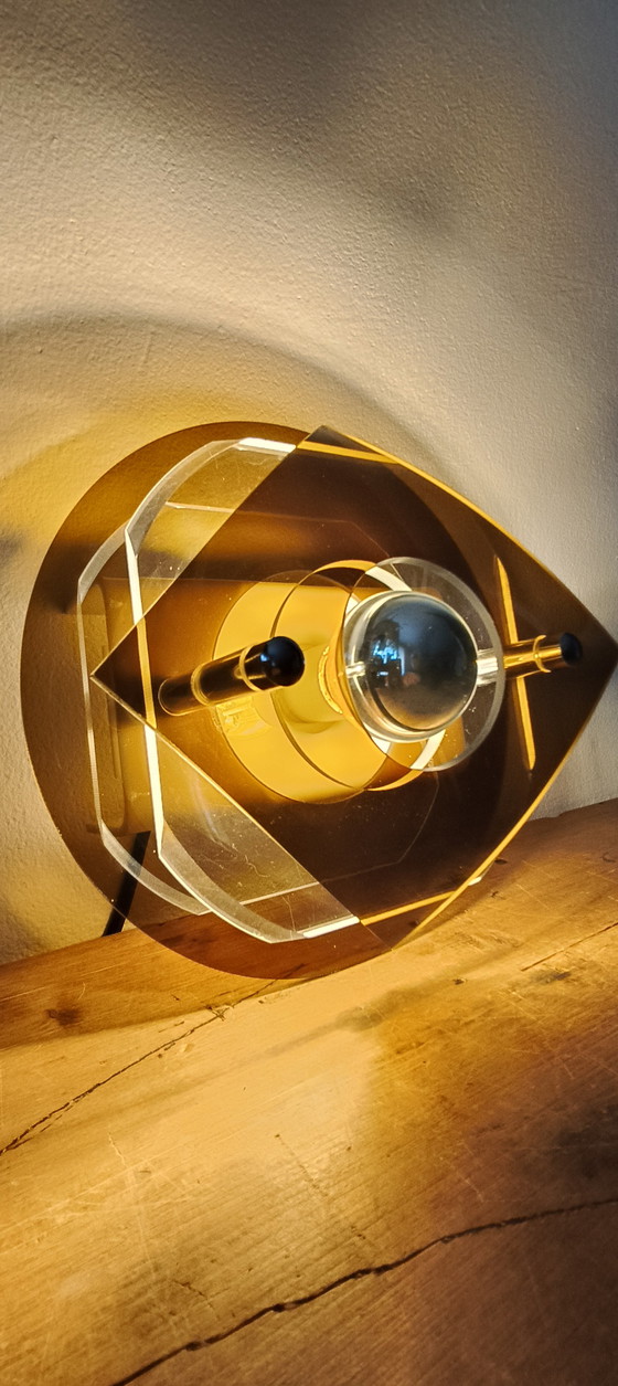 Image 1 of Vintage Herda Space Age Wall Lamp