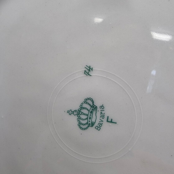 Image 1 of Vintage wandbord met reigers