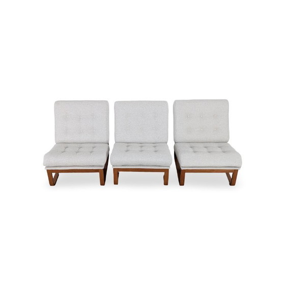 Image 1 of 3x Midcentury fauteuils Magnus Olesen Rud Thygesen eiken nieuwe hoes
