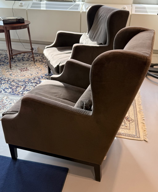 2x Living Divani Model Chauffeuse