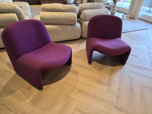 2x Artifort Alky – fauteuils, Wool