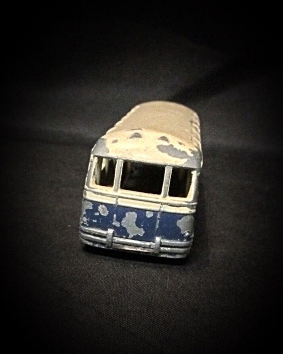 Image 1 of Vintage Dinky Toys Autocar Chausson Méccano – 15 cm Long, Metal Collectible Model Bus - 2Y02