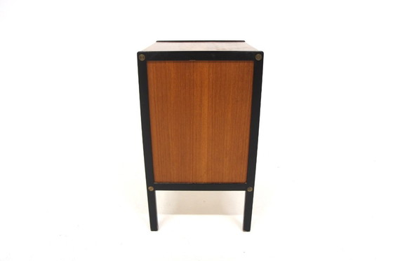 Image 1 of Cassettiera scandinava in teak e quercia, Bertil Fridhagen, Bodafors, Svezia, 1960