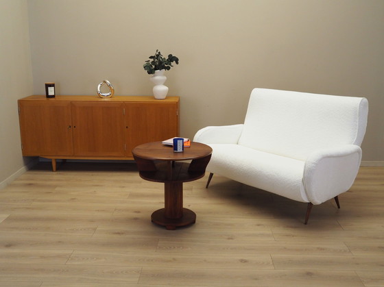 Image 1 of Divano bianco, design italiano, anni '70, produzione: Italia