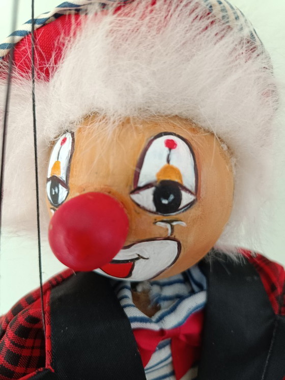 Image 1 of Alte Clown-Marionette