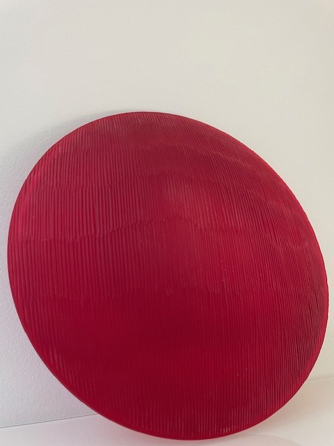 Image 1 of Baldwin Guggisburg Glass Artwork (Bowl) Nonfoux Collection 1996